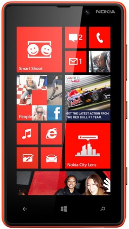 Смартфон Nokia Lumia 820 Red - Соликамск